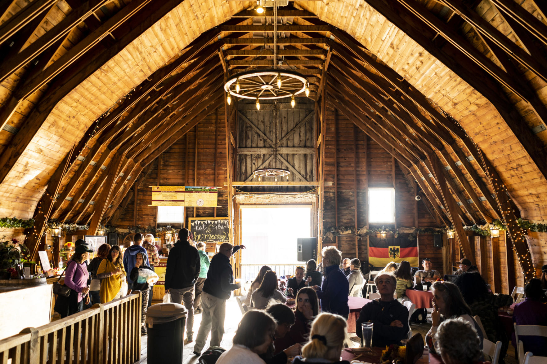 Drink, music flow at Oktoberfest